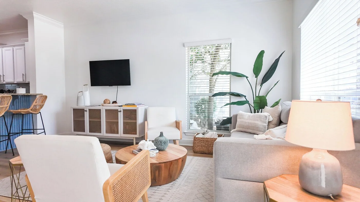 Comfortable living room inside 30AHideaway